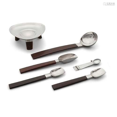 SPRATLING (ESTABLISHED 1931) Assorted Group of Five Spoons a...