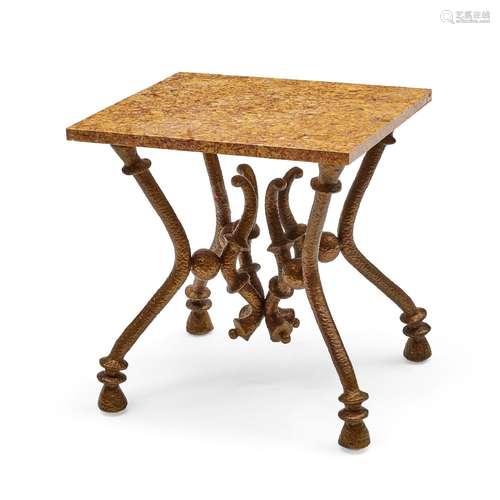 【W】FRANCK EVENNOU (BORN 1958) Table1996marble, bronze, stamp...