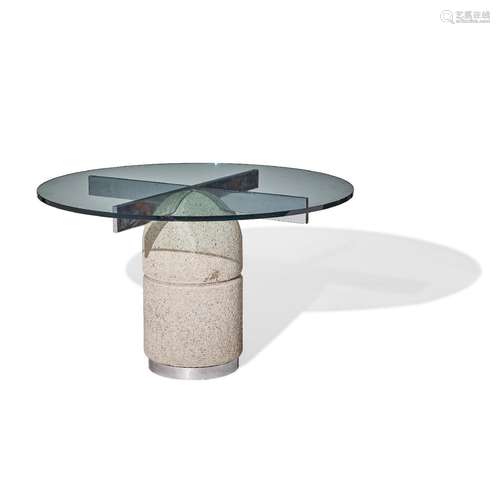 【W】GIOVANNI OFFREDI (1927 - 2007) Paracarro Table1970s for S...