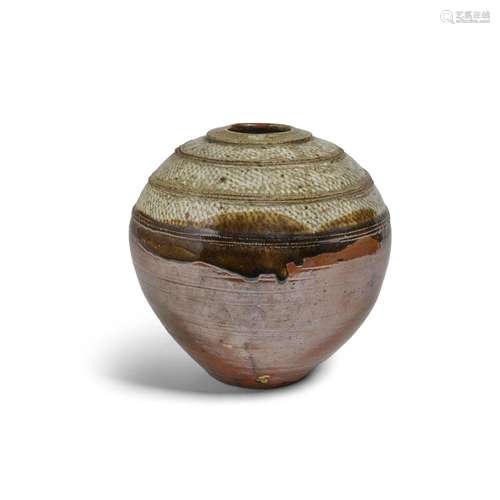 TATSUZO SHIMAOKA (1917-2007) Vesselcirca 1960glazed stonewar...