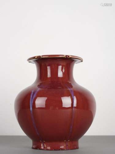 Chinese Antique Flambe Vase
