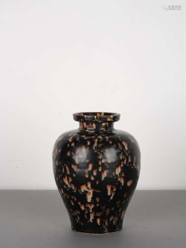Chinese Antique Song Jizhou Ware Mei Vase