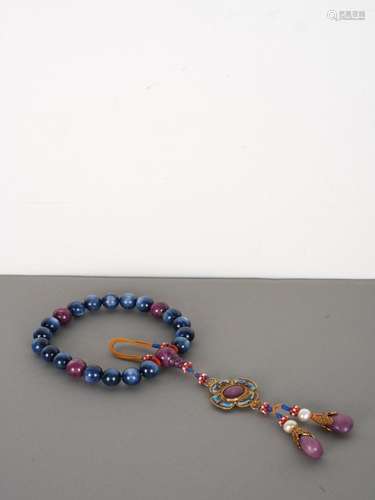 Chinese Tourmaline Bead Bracelet