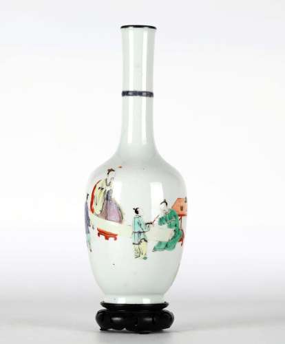 Chinese Famille Verte Vase