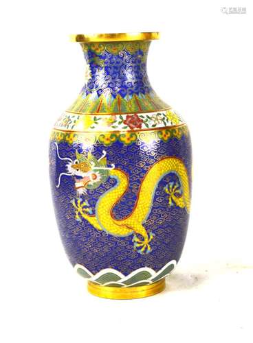 Chinese Cloisonne Vase