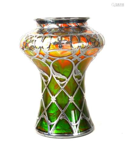 Lotez Silver Mounted Vase