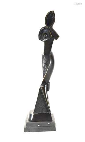 Reproduction of Archipenko Bronze Sculpture