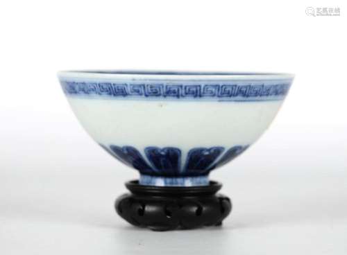 Chinese Blue & White Bowl