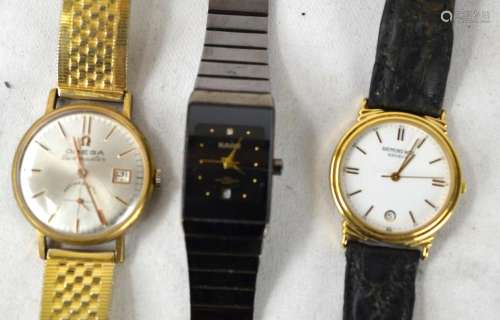 Three Vintage Replica Wrist Watches