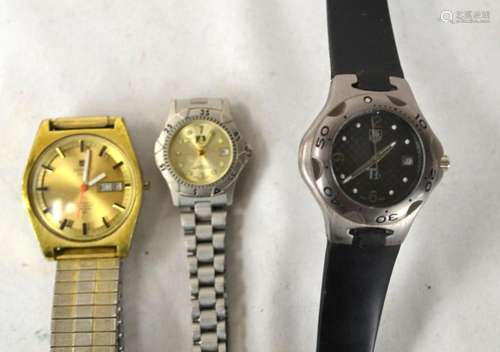 Three Vintage Possible Replica Wrist Watches