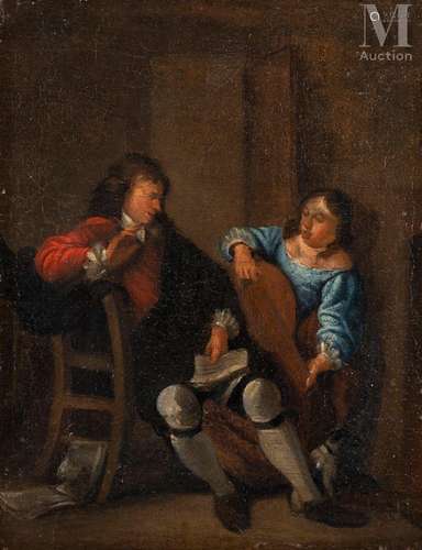 Ecole HOLLANDAISE du XVIIIème siècle, suiveur de Jan STEEN