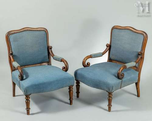 Paire de fauteuils