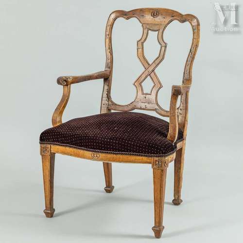 Fauteuil en bois