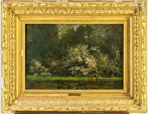 Attribué à Karl DAUBIGNY (1846 - 1886)