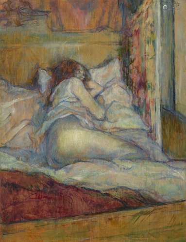 HENRI DE TOULOUSE-LAUTREC (1864-1901) Le Lit