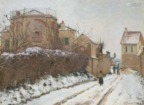 CAMILLE PISSARRO (1830-1903) Rue de la Citadelle, Pontoise