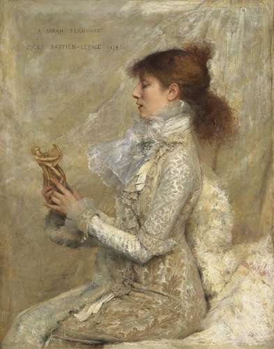 Jules Bastien-Lepage (French, 1848-1884) Portrait de Sarah B...