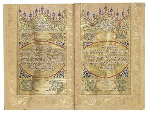 QUR'AN SIGNED MUHAMMAD AL-LAYTHI, OTTOMAN TURKEY, DATED 21 D...