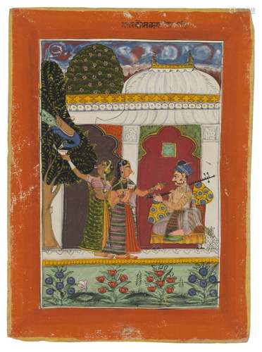 MALKOS RAGA SIROHI, RAJASTHAN, INDIA, CIRCA 1690-1700