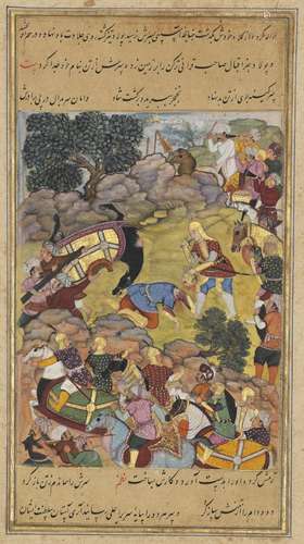 TIMUR'S COMMANDER PULAD KILLS TURKHAN ERLAT SIGNED MADHAV, M...