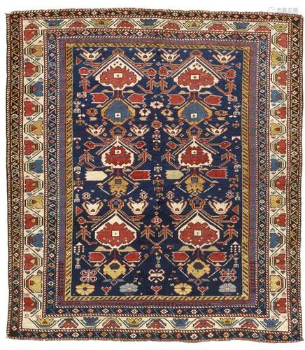 A KUBA RUG EAST CAUCASUS, CIRCA 1870