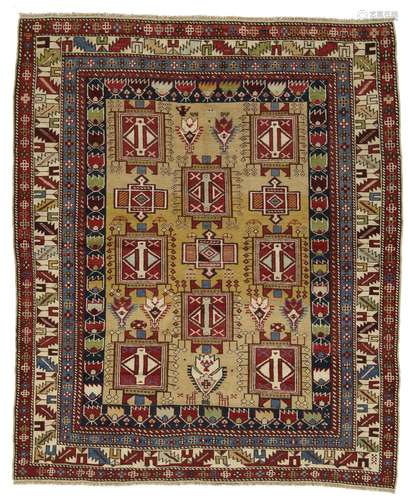 A MARASALI RUG EAST CAUCASUS, LATE 19TH CENTURY