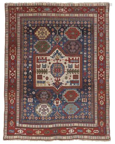 A KAZAK RUG SOUTH CAUCASUS, FIRST HALF 19TH CENTURY