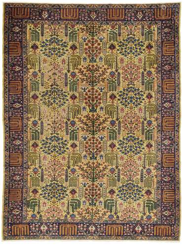 A BAKHTIARI CARPET WEST PERSIA, LATE 19TH CENTURY