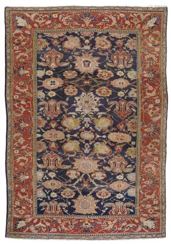 A SULTANABAD CARPET WEST PERSIA, LATE 19TH CENTURY