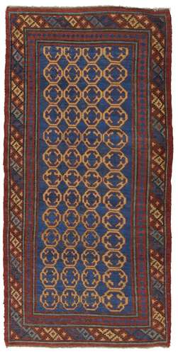 A KANSU RUG EAST TURKESTAN, EARLY 19TH CENTURY