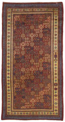 A KHOTAN CARPET EAST TURKESTAN, LATE 18TH CENTURY