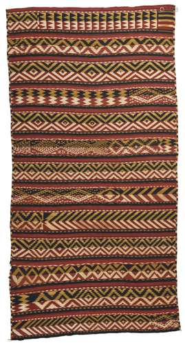 A GHUDJERI KILIM UZBEKISTAN, LATE 19TH CENTURY