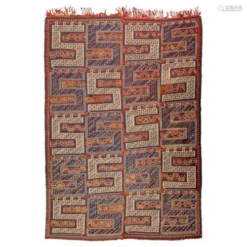 A 'SILEH' SOUMAC CARPET EAST CAUCASUS, LATE 19TH CENTURY