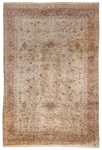 A SILK AND METAL-THREAD CARPET HEREKE, WEST ANATOLIA, EARLY ...