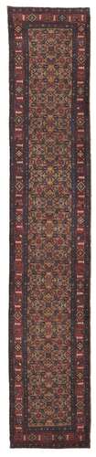 A BAKSHAISH RUNNER WEST PERSIA, CIRCA 1900