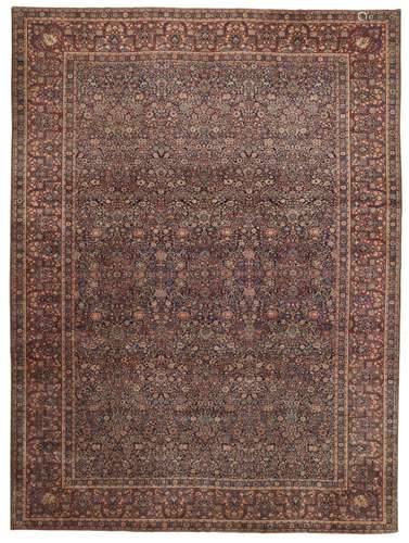 A KASHAN 'MOHTASHAM' CARPET CENTRAL PERSIA, CIRCA 1890