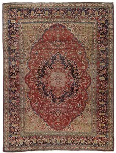 A KASHAN 'MOHTASHAM' CARPET CENTRAL PERSIA, CIRCA 1880