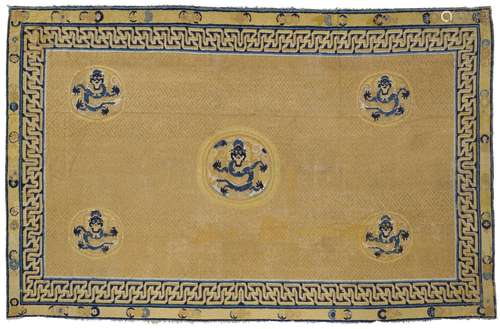 A NINGXIA DAIS COVER NORTH CHINA, 18TH CENTURY