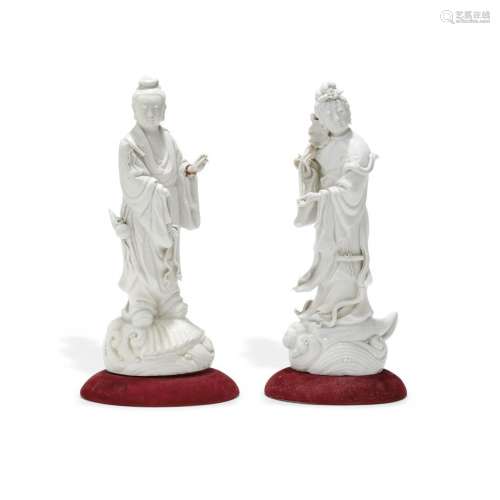 Two porcelain figures