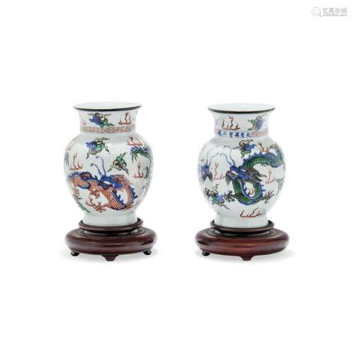 Pair of vases