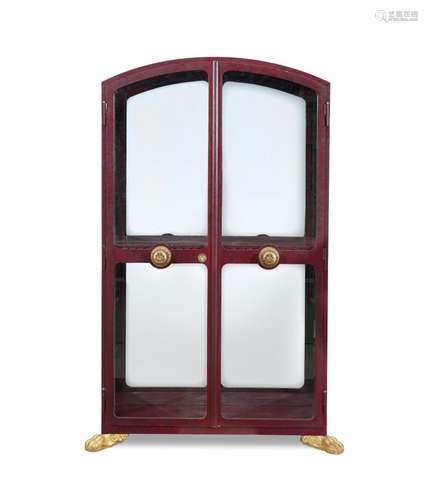 Glass door cabinet