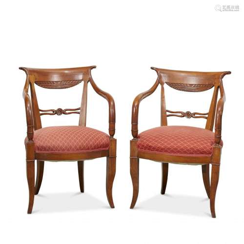 Pair of armchairs