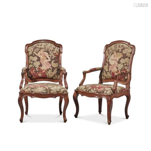 Pair of armchairs