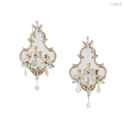 Pair of appliques  20th Century