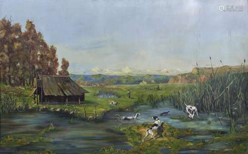 Hunting scene