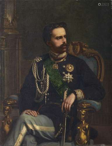 Portrait of Vittorio Emanuele II