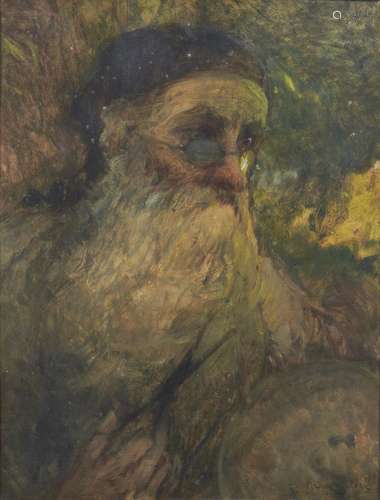 Probable self-portrait as an old man