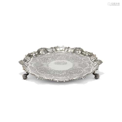 Silver salver