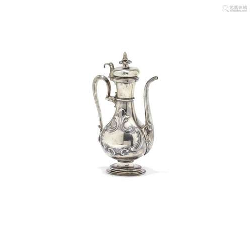 Silver coffee pot