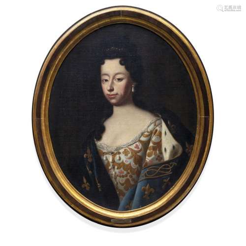 Portrait of Anna Maria d'Orleans